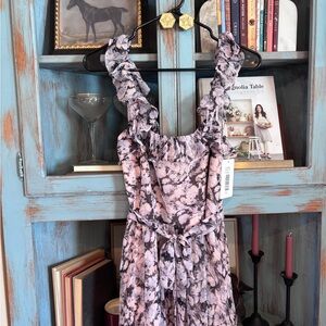 Dress nwt size 14 multi flower mikael aghal